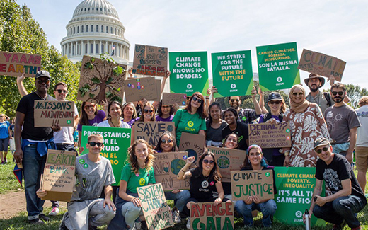 Climate strike.