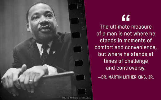 Dr. Martin Luther King, Jr.